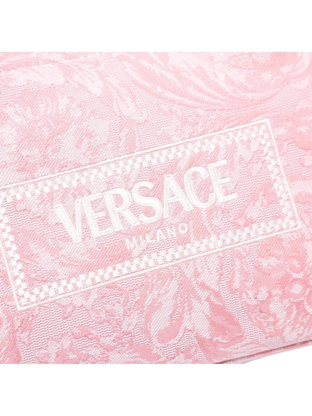 Versace Small Canvas Barocco Athena #315563V71B - Picture 8 of 10